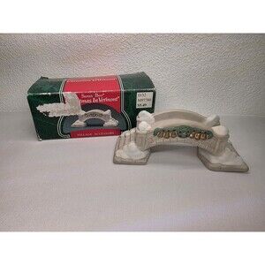 Collectible Vintage Santas best Christmas in Vermont Village accessory ceramic